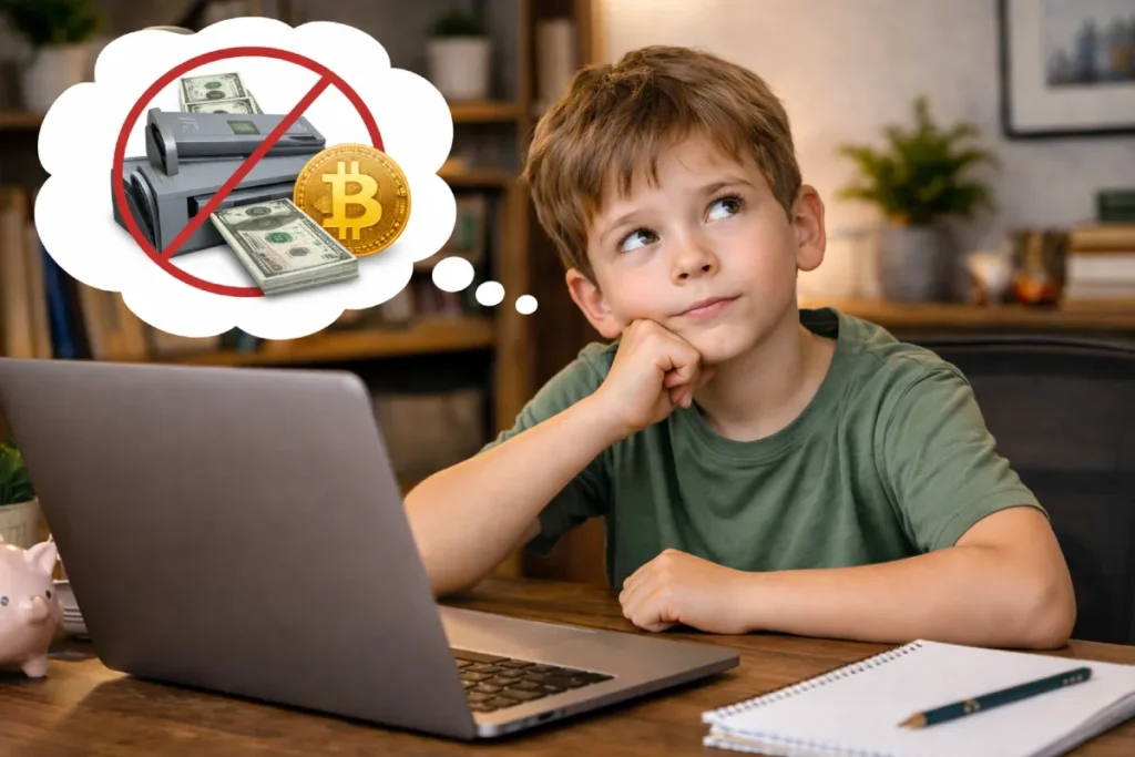 Kenapa Bitcoin Tidak Bisa Dicetak Seperti Uang Mainan? Pelajaran Ekonomi untuk Anak